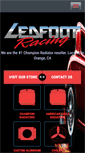 Mobile Screenshot of ledfootracing.com